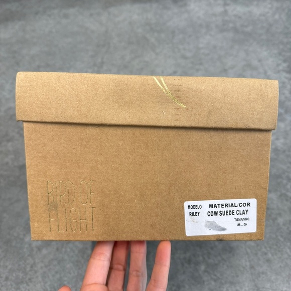 Bird of Flight Rust Suede Ankle Boots size 8.5 NIB - Picture 5 of 8